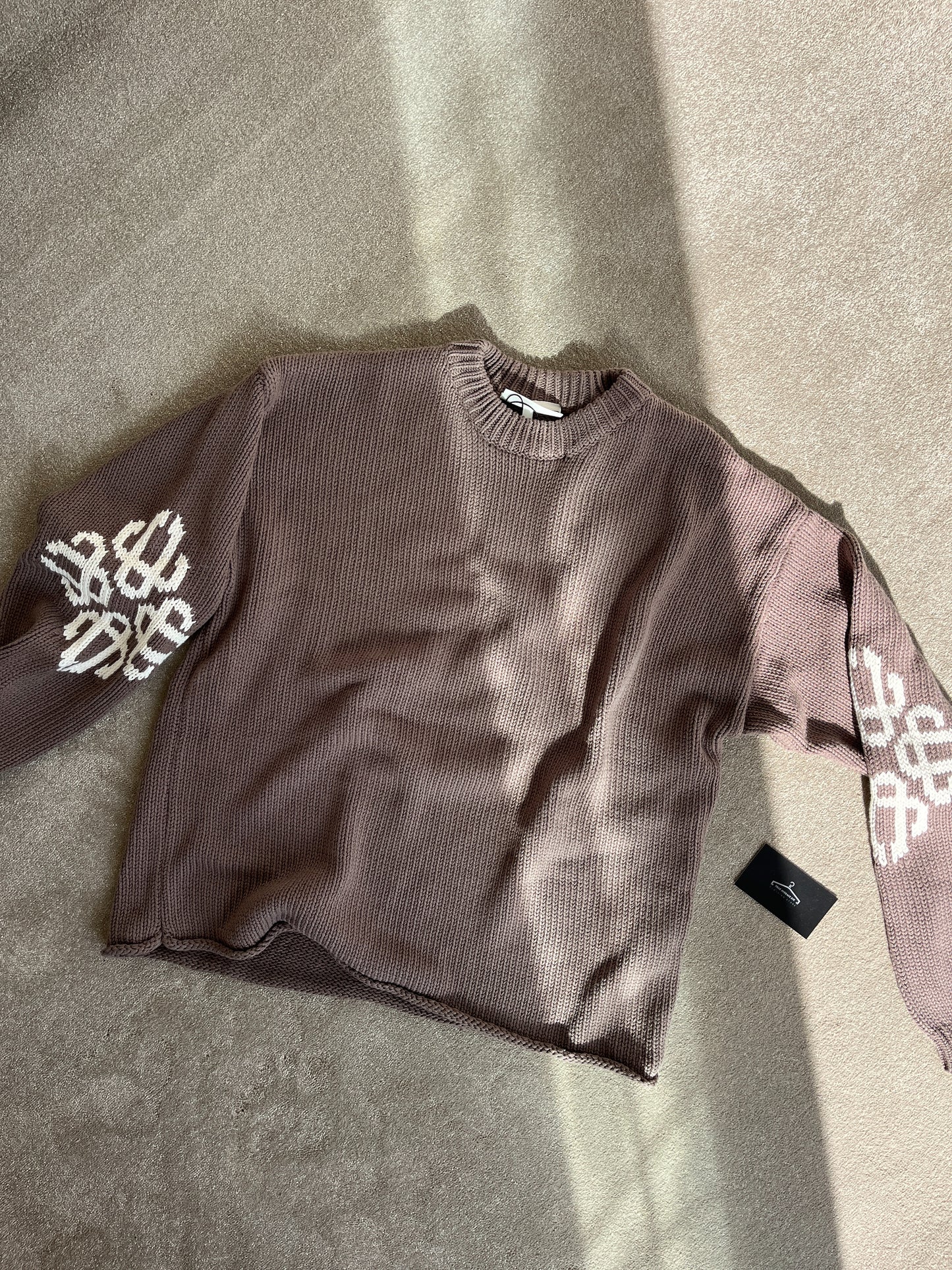 Couture Club Brushed Sleeve Knit Jumper