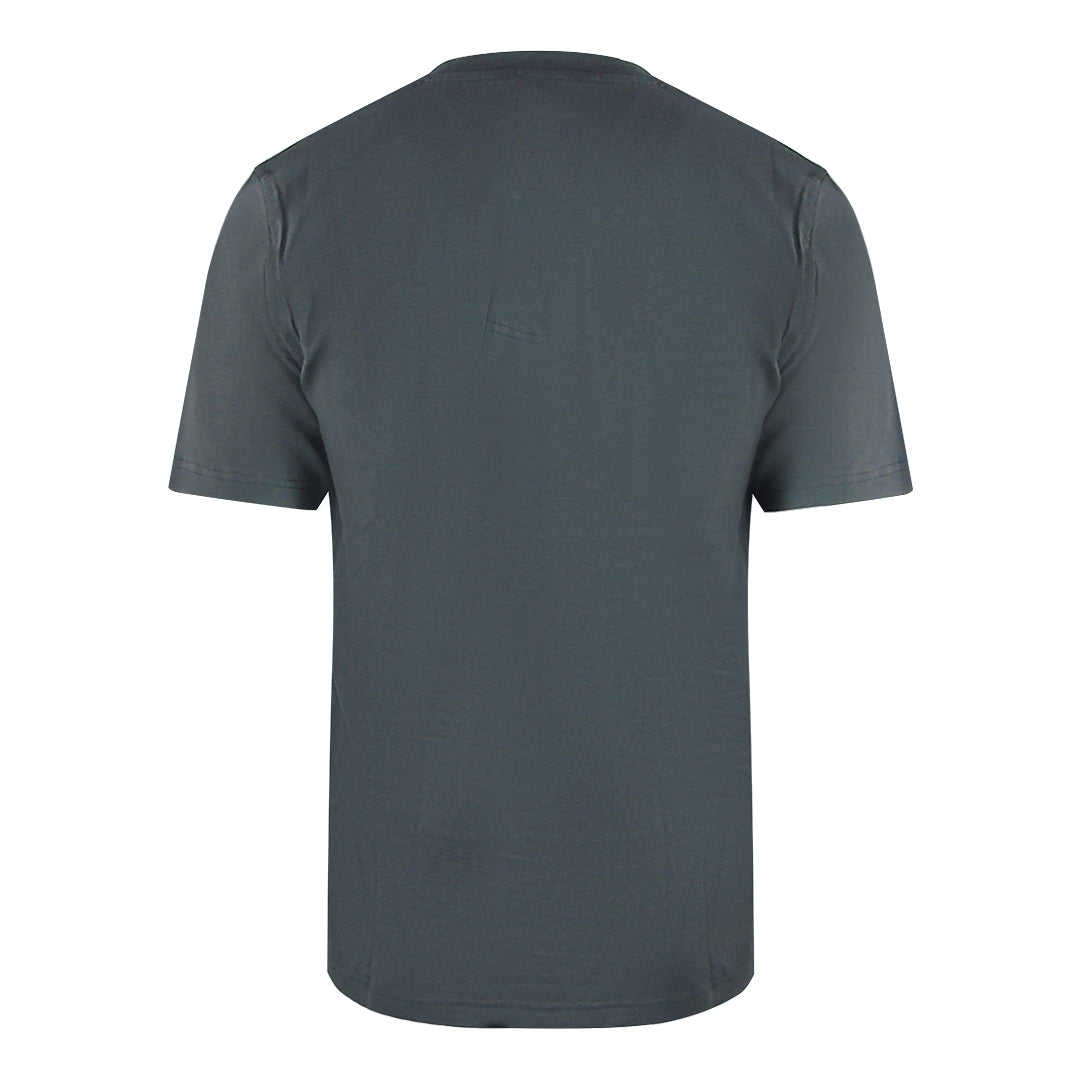 Diesel T Just Crew Plaquet 93R Grey T Shirts Mens