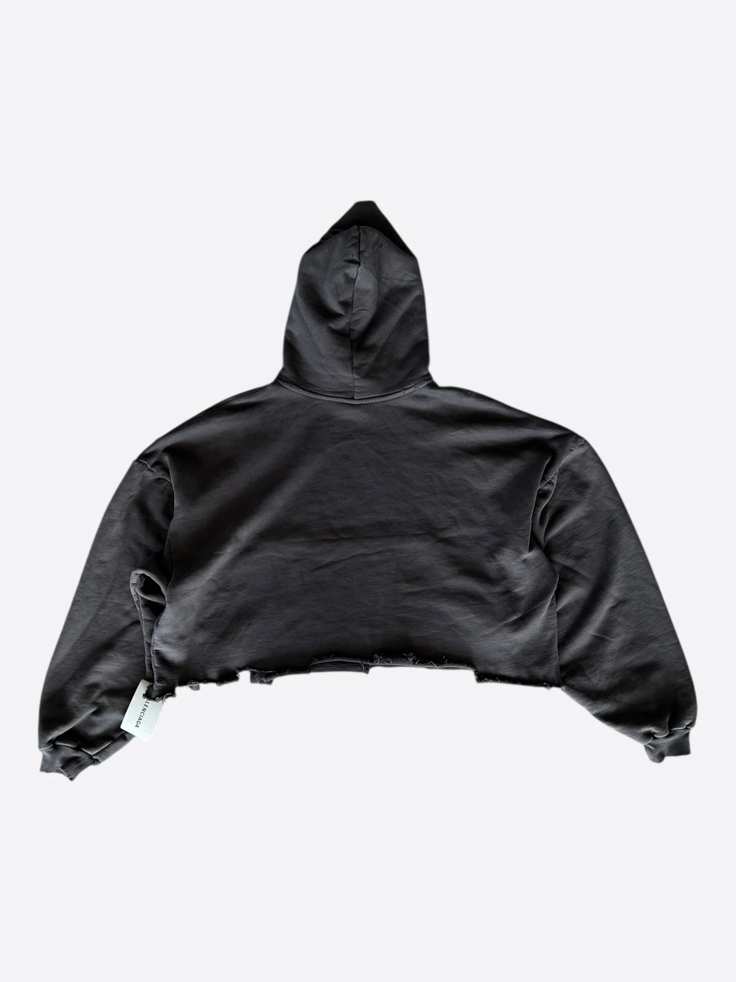 Balenciaga
Black & Blue Loop Logo Cropped Hoodie