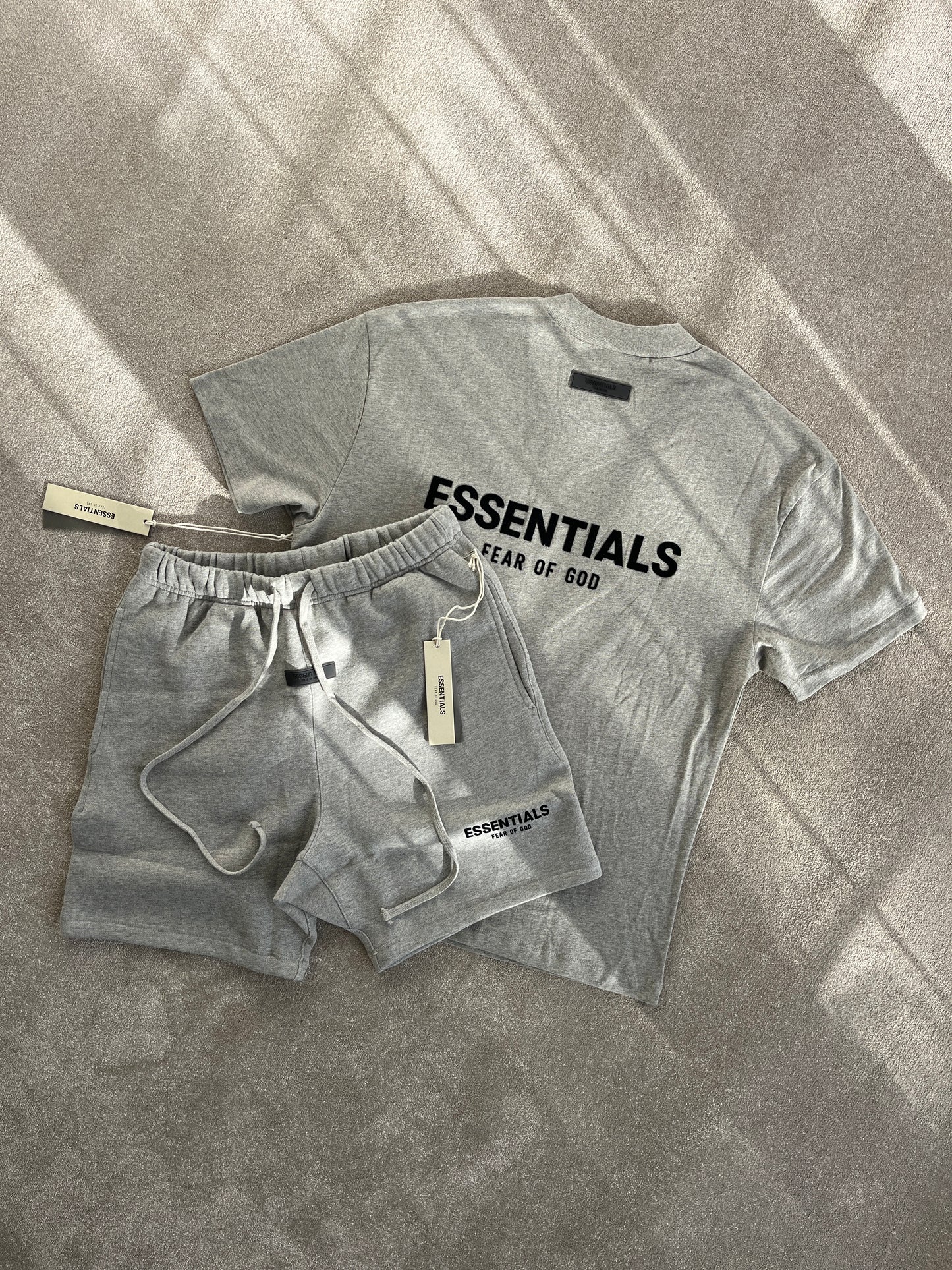 Essentials Dark Oatmeal Summer Set