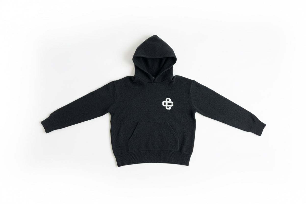 Couture Club Knitted Hoodie