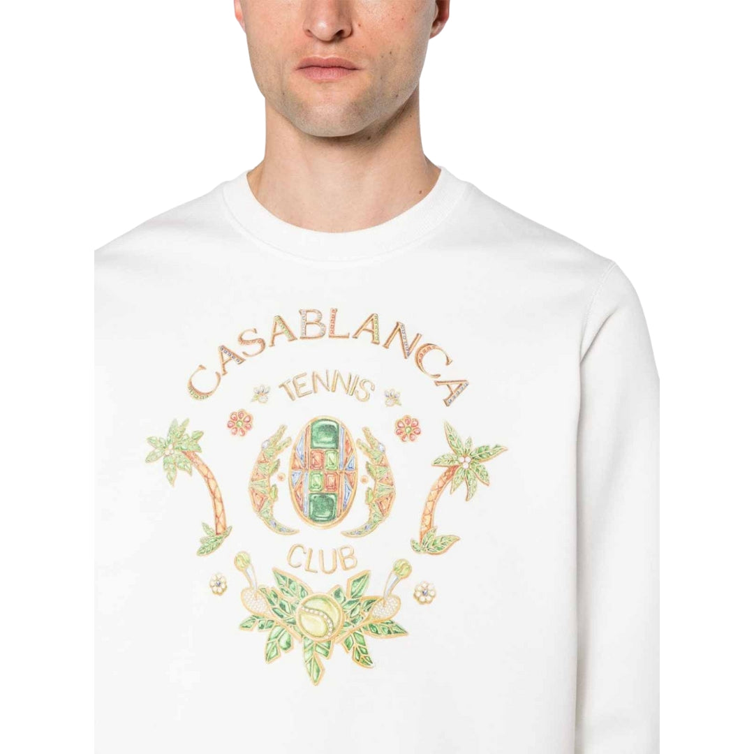 Casablanca White Jumper Mens