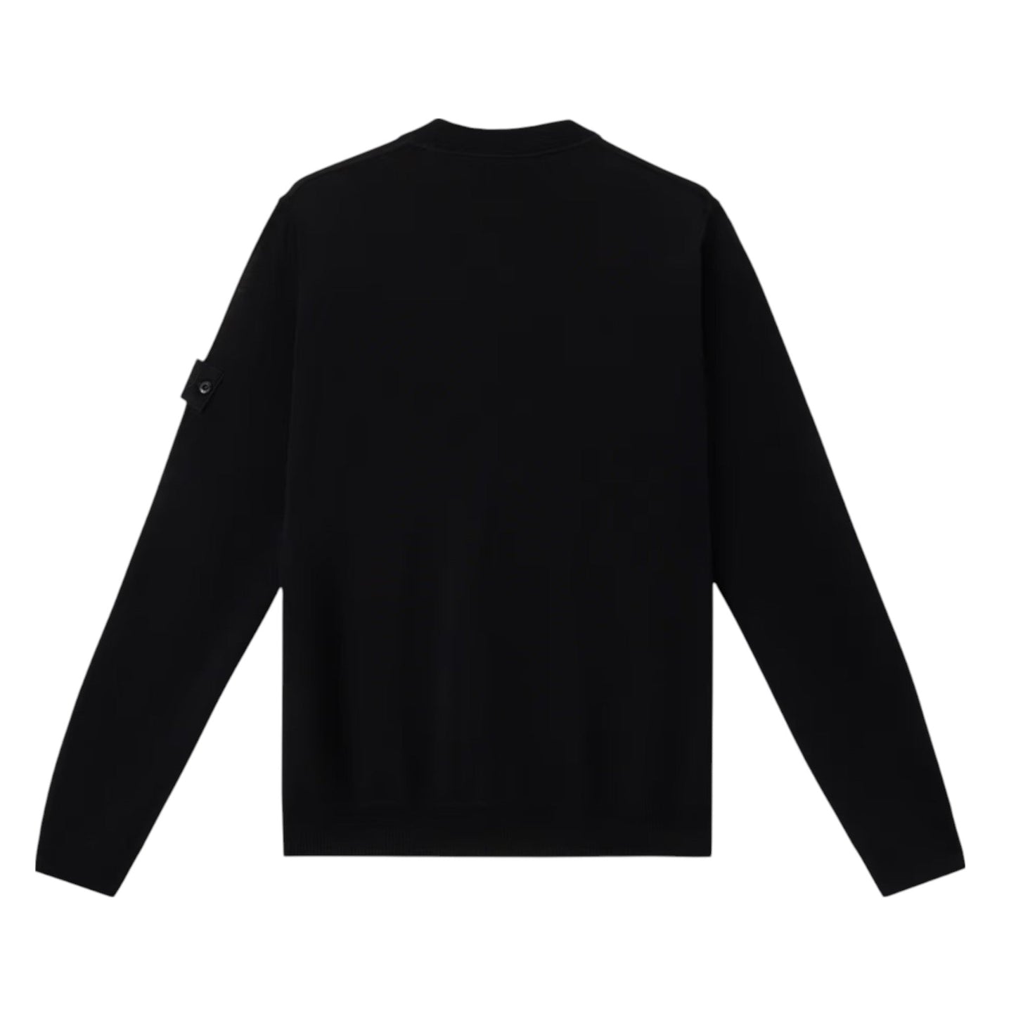 Stone Island Light RWS Pure Wool Ghost Black Sweatshirt