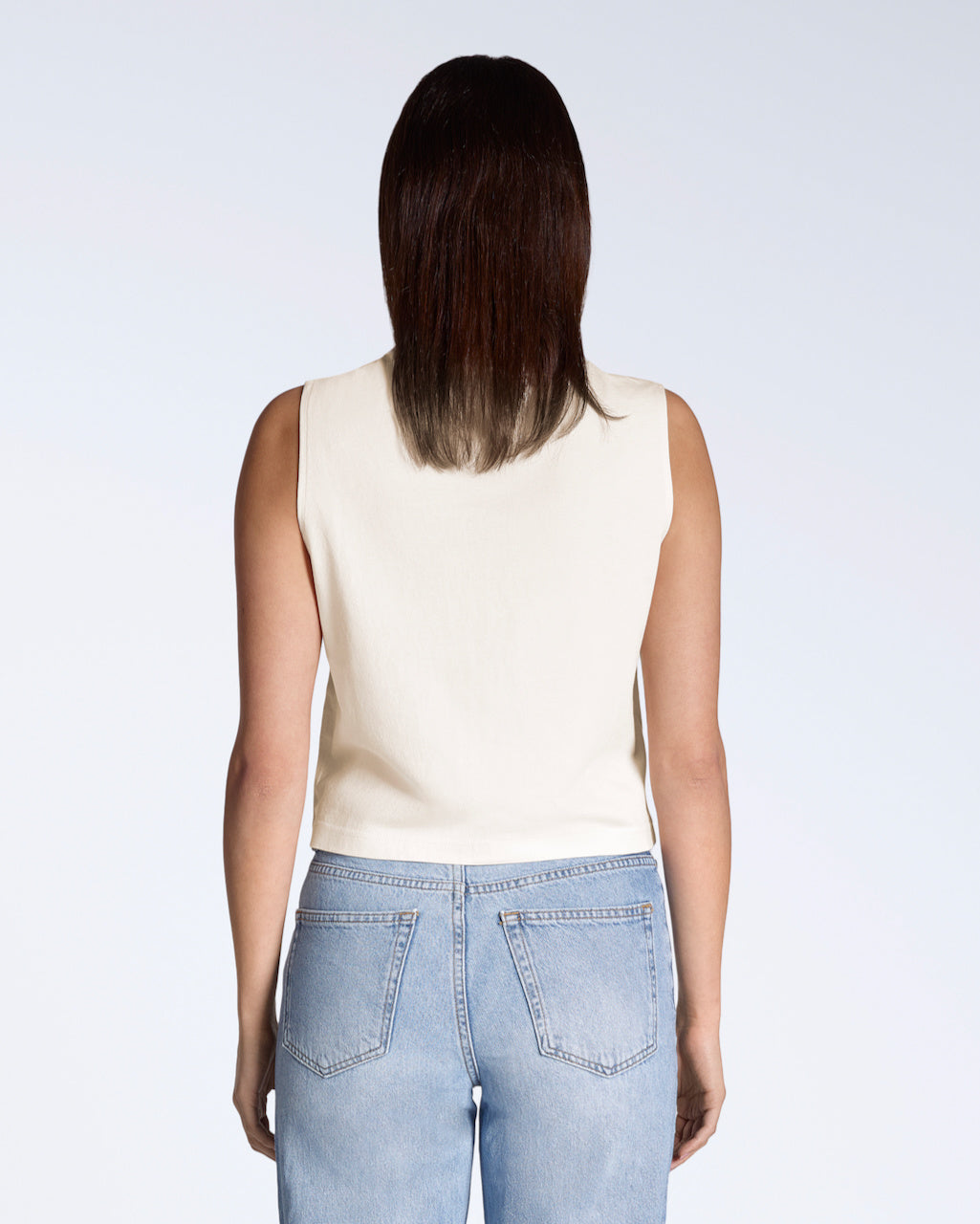 Crew Neck Organic Tank Top