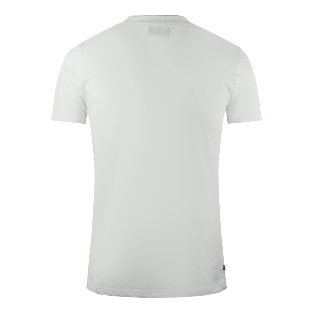 Aquascutum Pocket Optical White T-Shirt