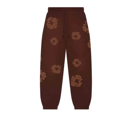 Denim Tears Mono Cotton Wreath Sweatpants Brown