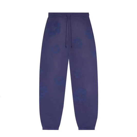 Denim Tears Mono Cotton Wreath Sweatpants Washed Blue