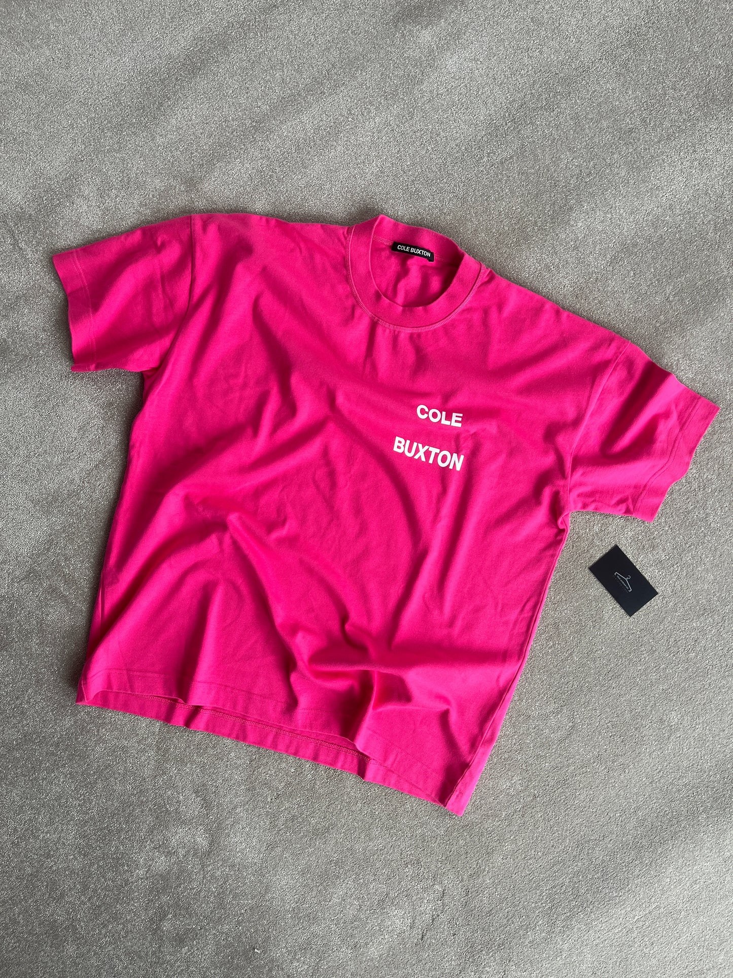 Cole Buxton Hot Pink T-Shirt