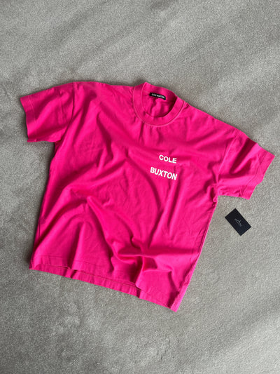 Cole Buxton Hot Pink T-Shirt