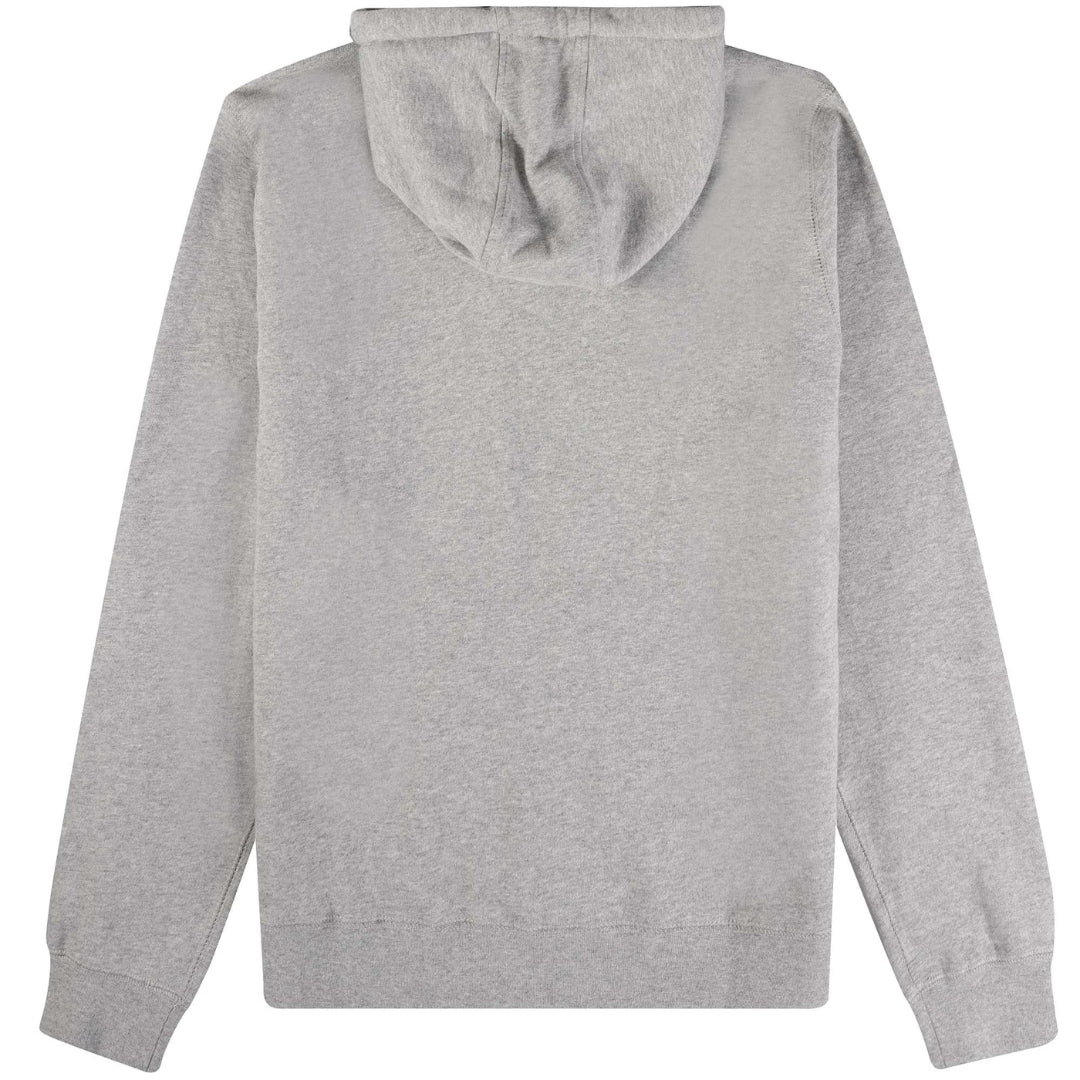 Aquascutum ACTIVE SMALL LOGO HOODIE FW23 SW002 05 Grey Hoodie Mens XXL