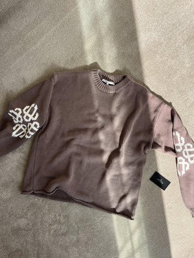 Couture Club Brushed Sleeve Knit Jumper