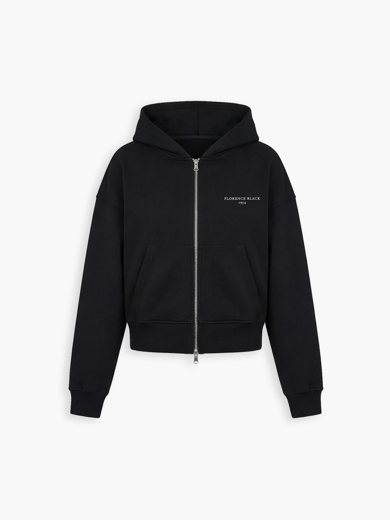 1954 Crop Zip Hoodie