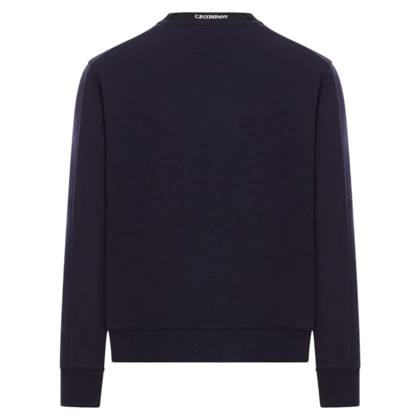 C.P. Company Diagonal Raised Fleece Lens Navy Sweatshirt