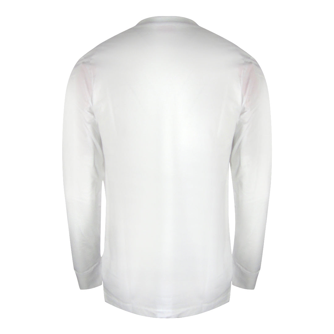 Diesel T Just Ls Div 100 Bright White T Shirts Mens