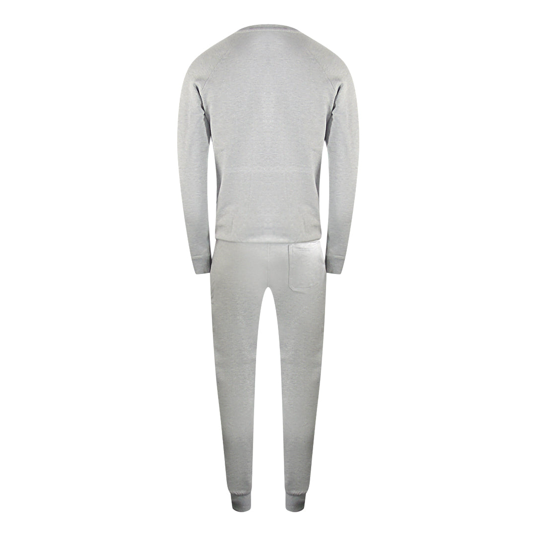 Aquascutum Aa_Ow04_St002 Oldchool Crewneck Grayel St002 Grey Creckneck And Track Pants Set Male - Style Centre Wholesale