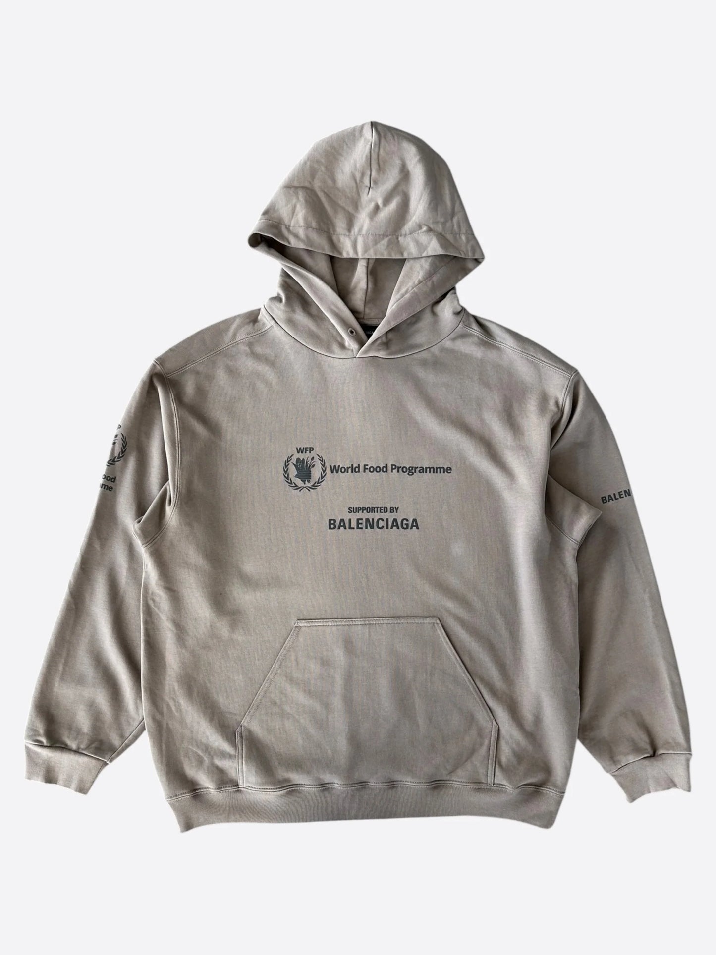 Balenciaga
Brown & Black World Food Programme Logo Hoodie