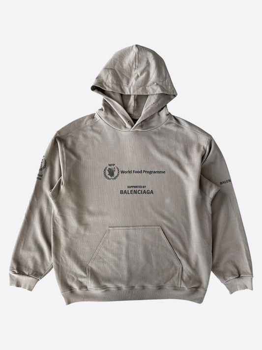 Balenciaga
Brown & Black World Food Programme Logo Hoodie