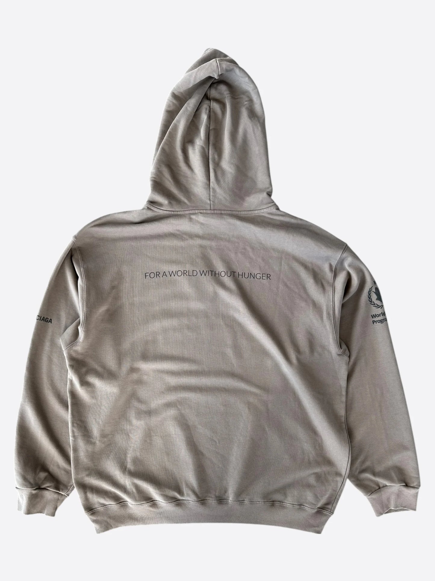Balenciaga
Brown & Black World Food Programme Logo Hoodie