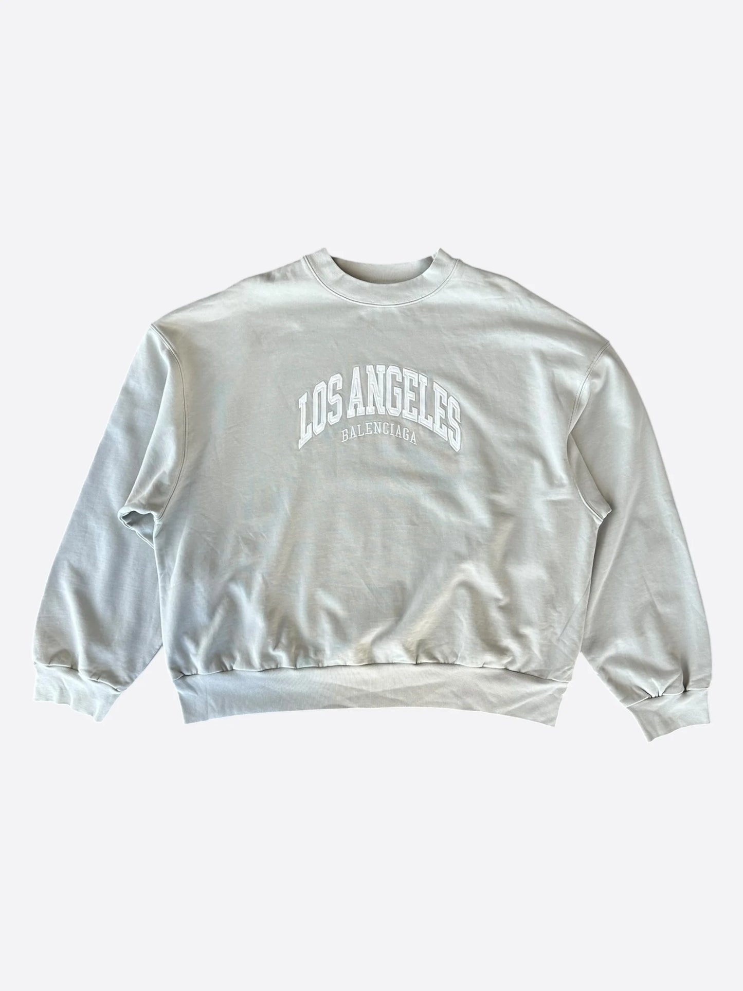 Balenciaga
Grey & White Los Angeles Logo Sweater