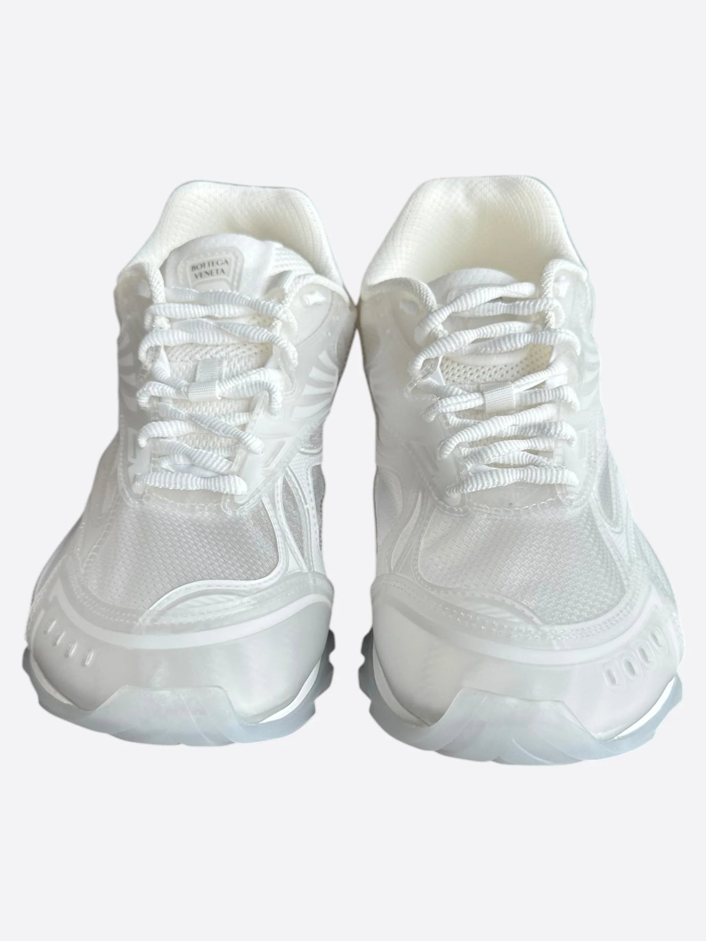 Bottega Veneta
White Transparent Orbit Sneakers