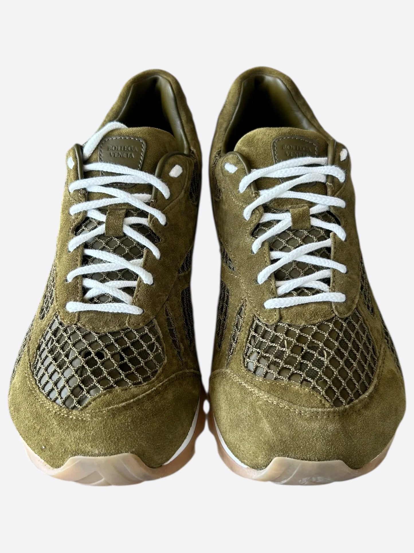 Bottega Veneta
Olive & White Orbit Sneakers