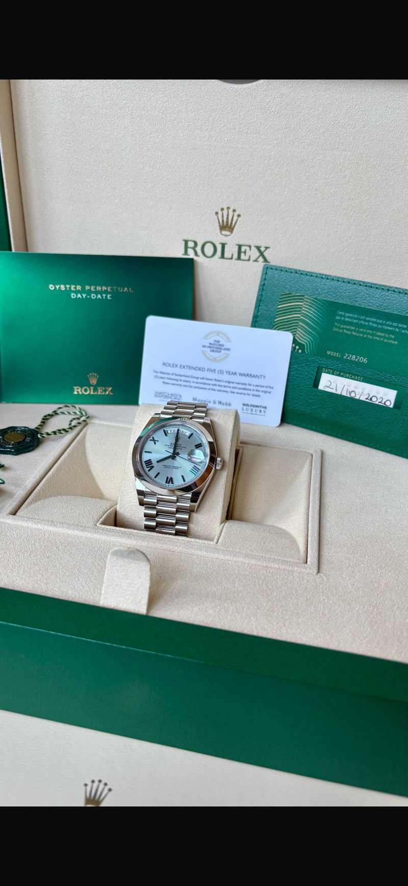 Rolex Day-Date Platinum
