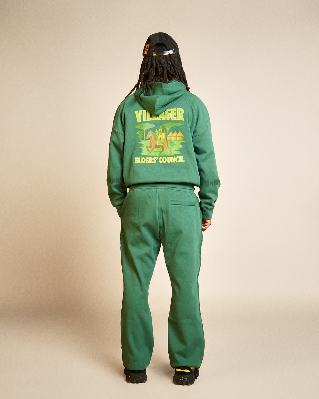 Elders’ Council Sweatsuit Set Green
