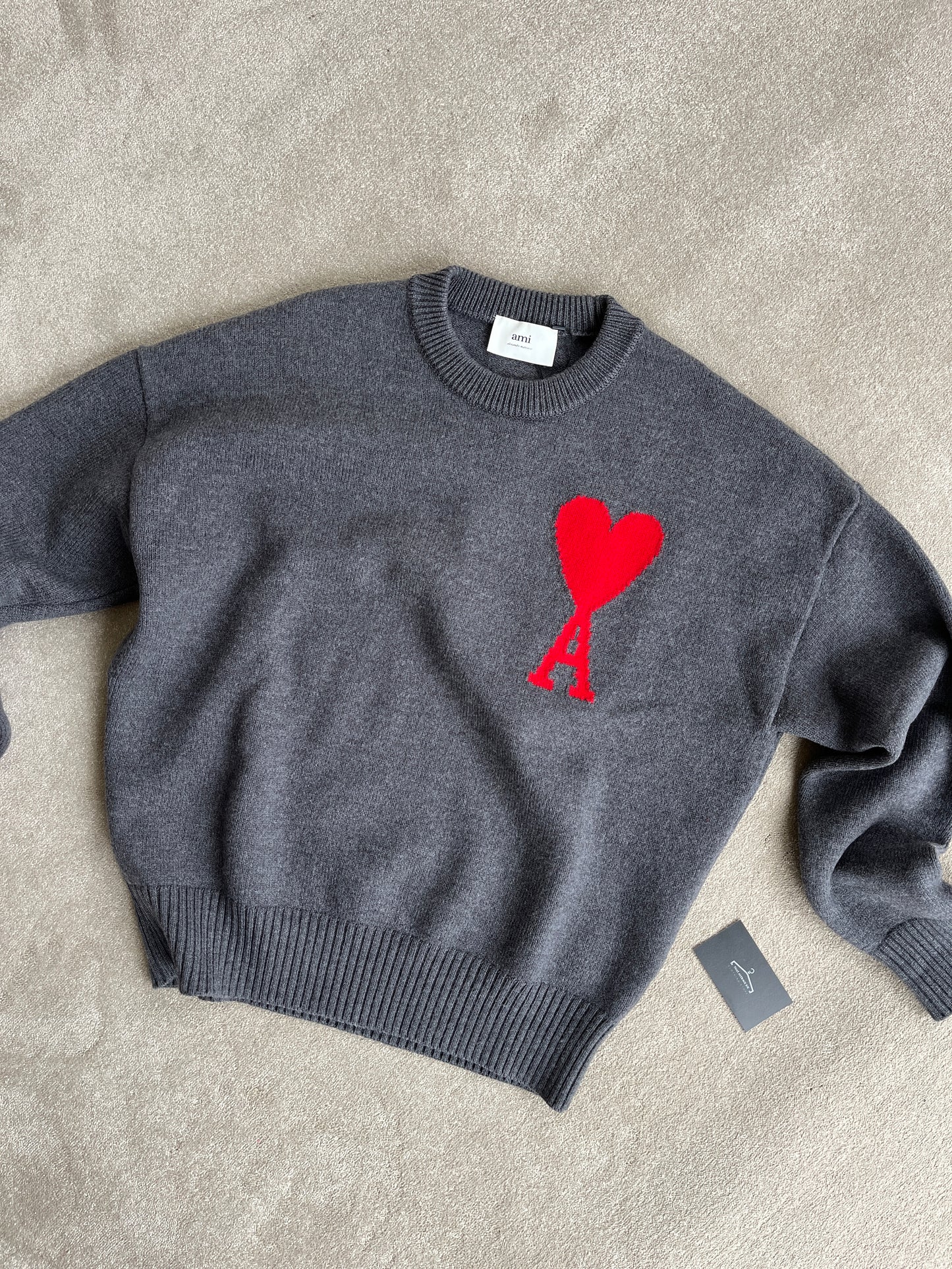 AMI Paris Knit Sweatshirt