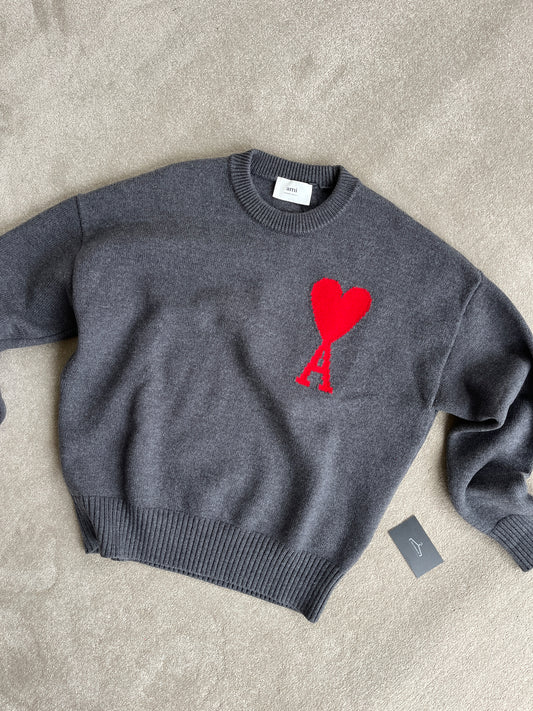 AMI Paris Knit Sweatshirt