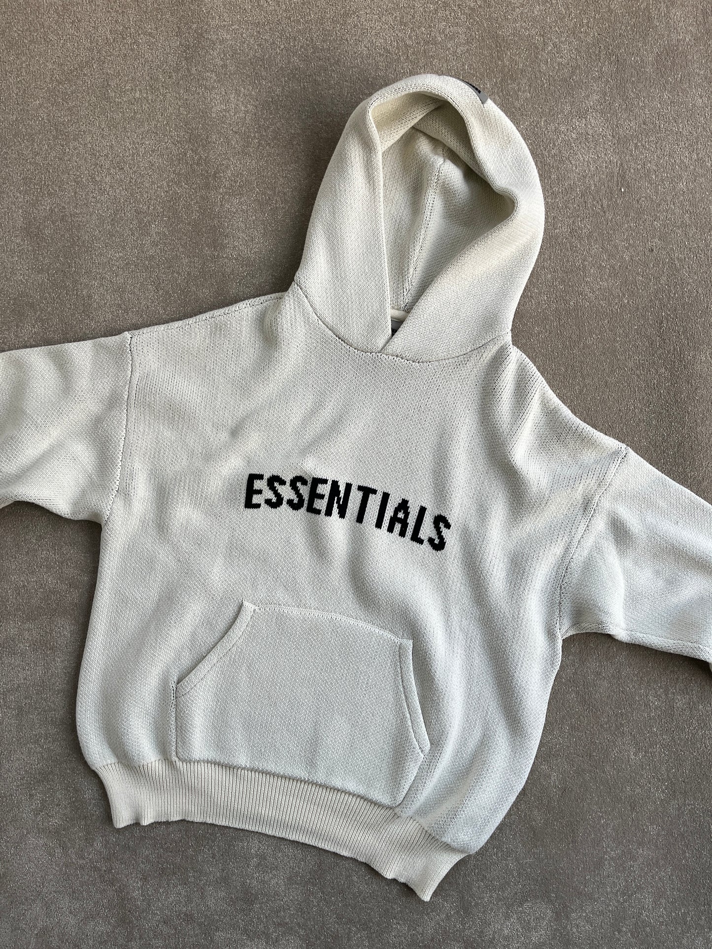 Essentials Knit Hoodie