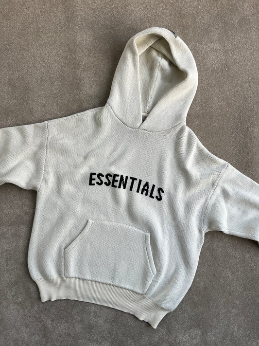 Essentials Knit Hoodie