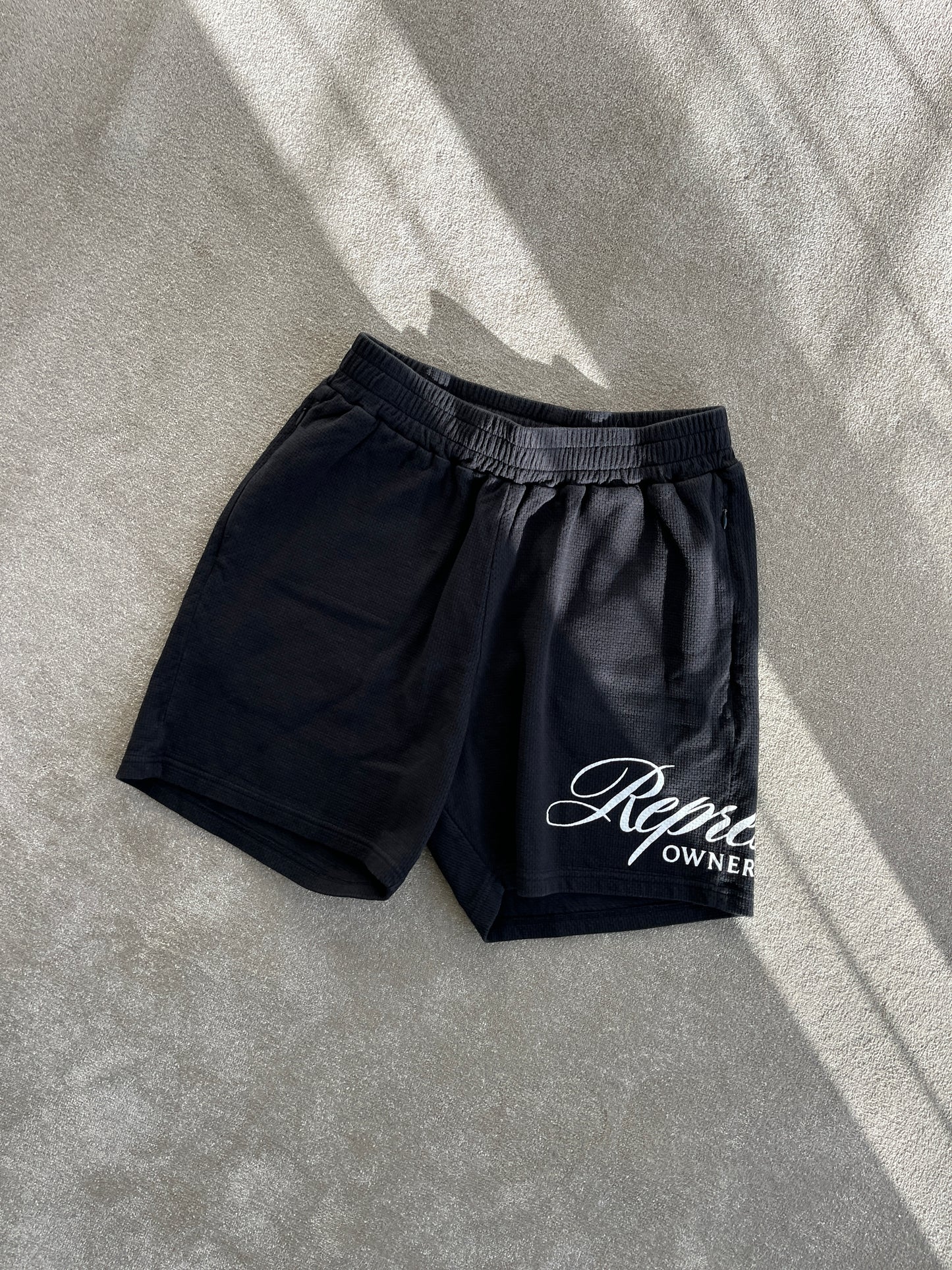 Represent Black Shorts