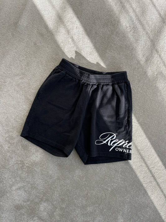 Represent Black Shorts