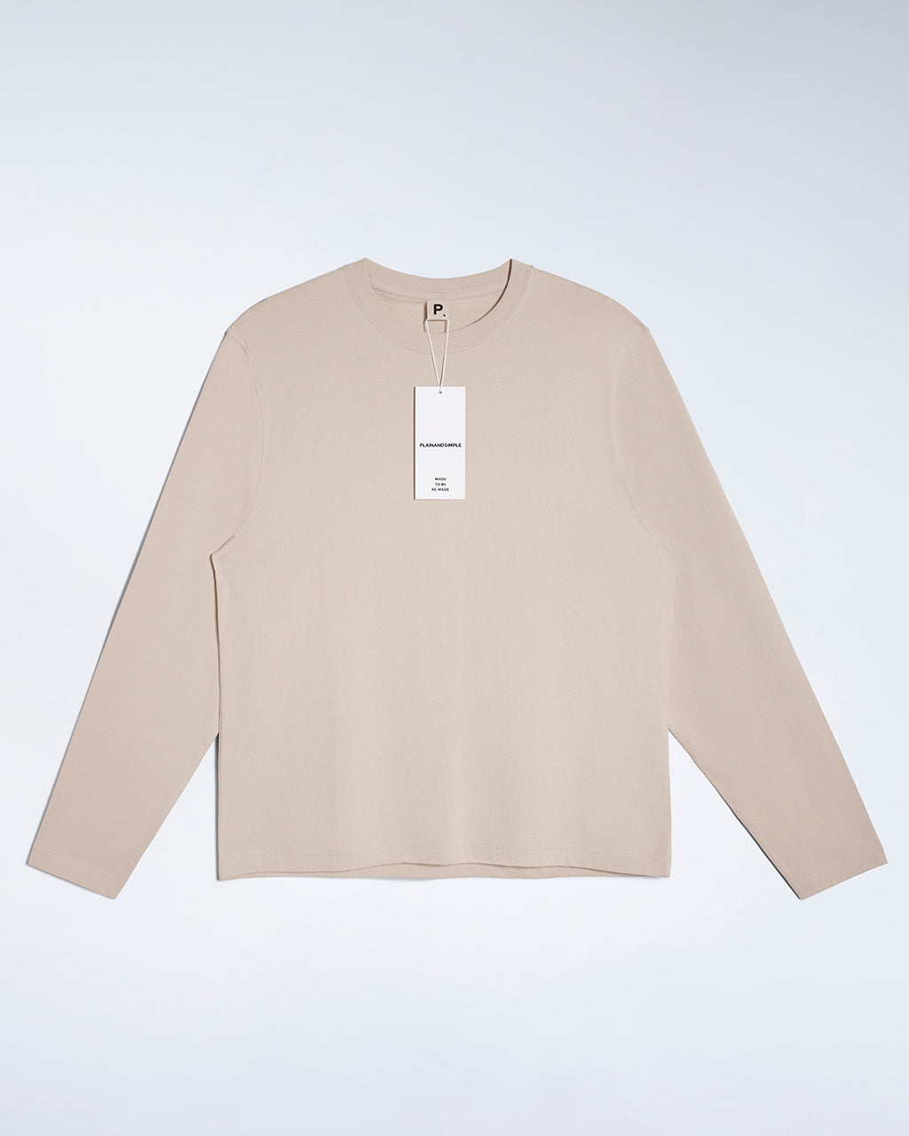 Oversized Long Sleeve Organic T-Shirt