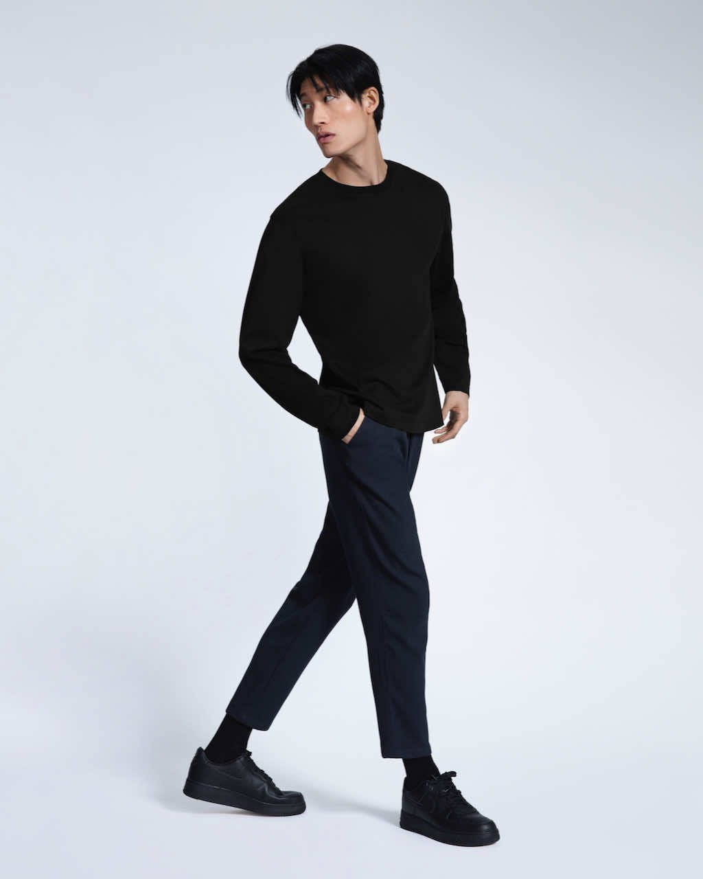 Oversized Long Sleeve Organic T-Shirt