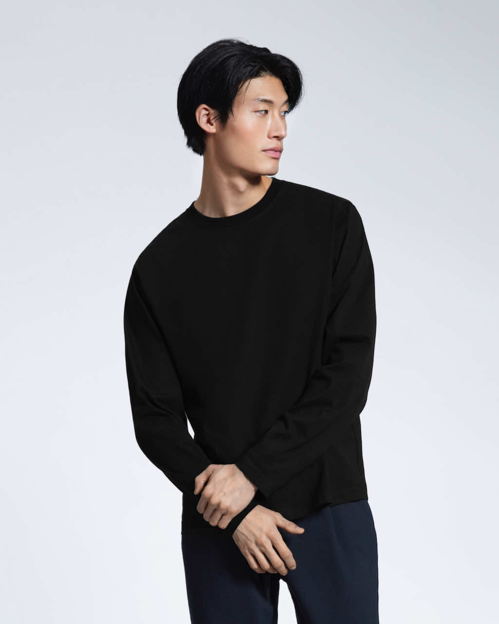Oversized Long Sleeve Organic T-Shirt