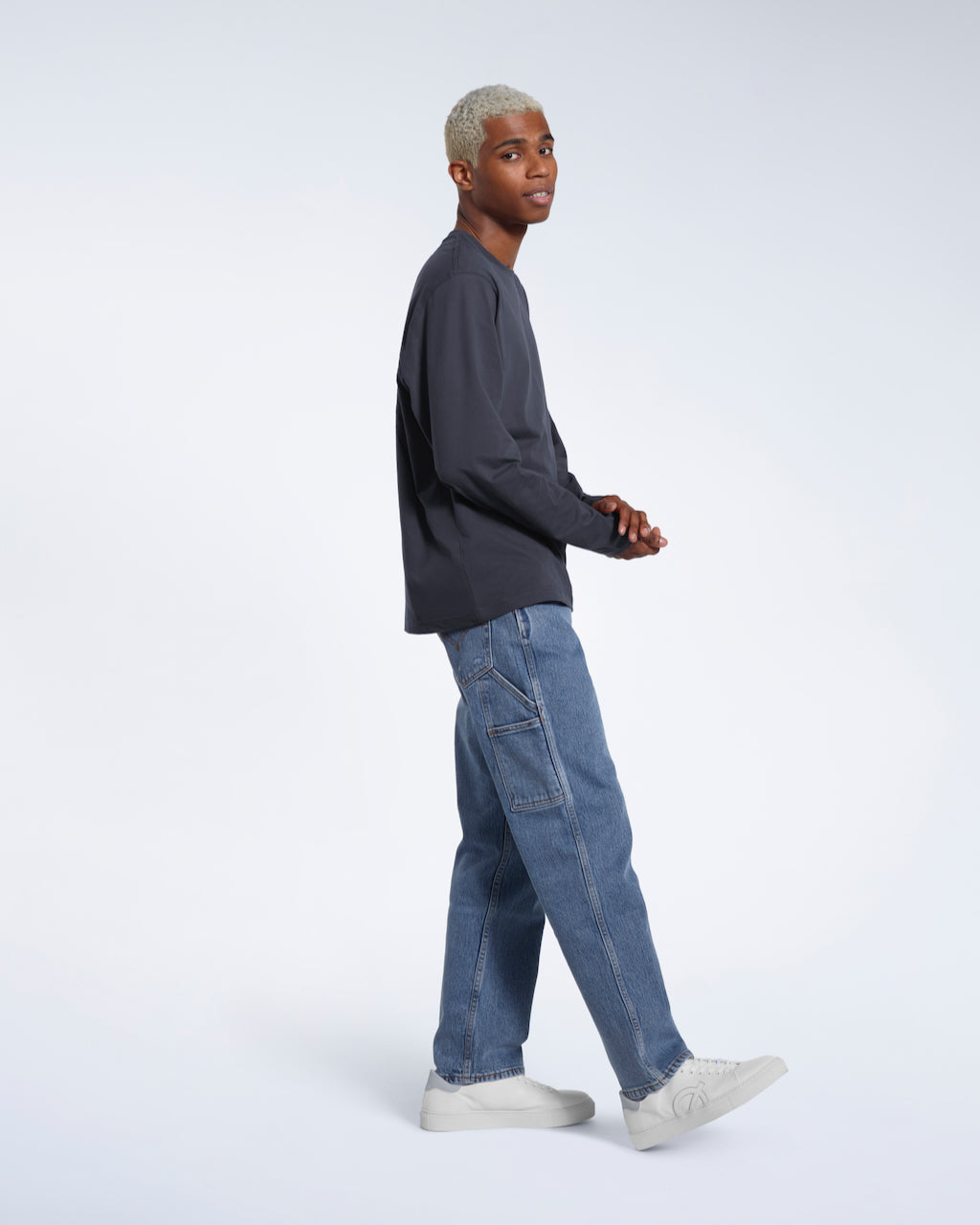 Oversized Long Sleeve Organic T-Shirt