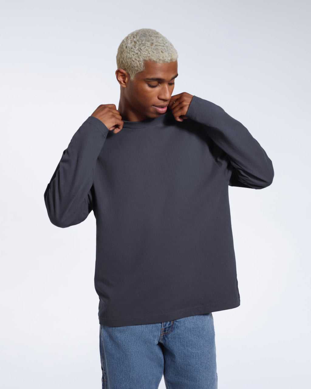 Oversized Long Sleeve Organic T-Shirt
