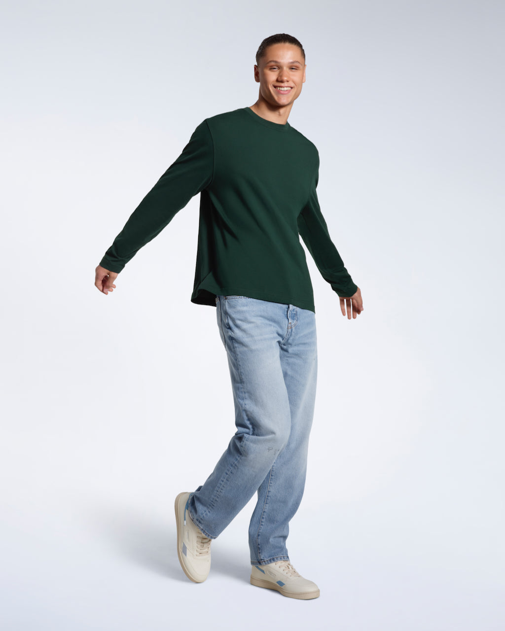 Oversized Long Sleeve Organic T-Shirt
