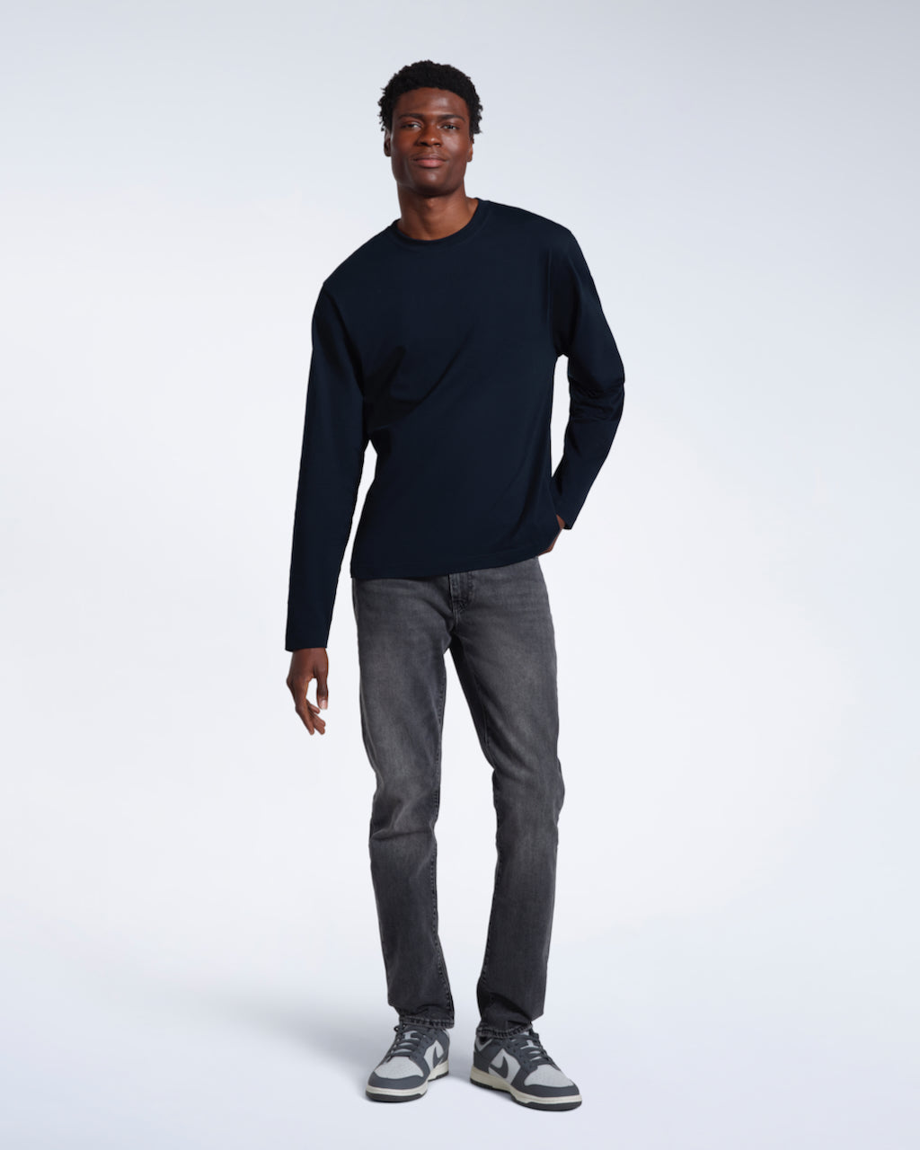 Oversized Long Sleeve Organic T-Shirt