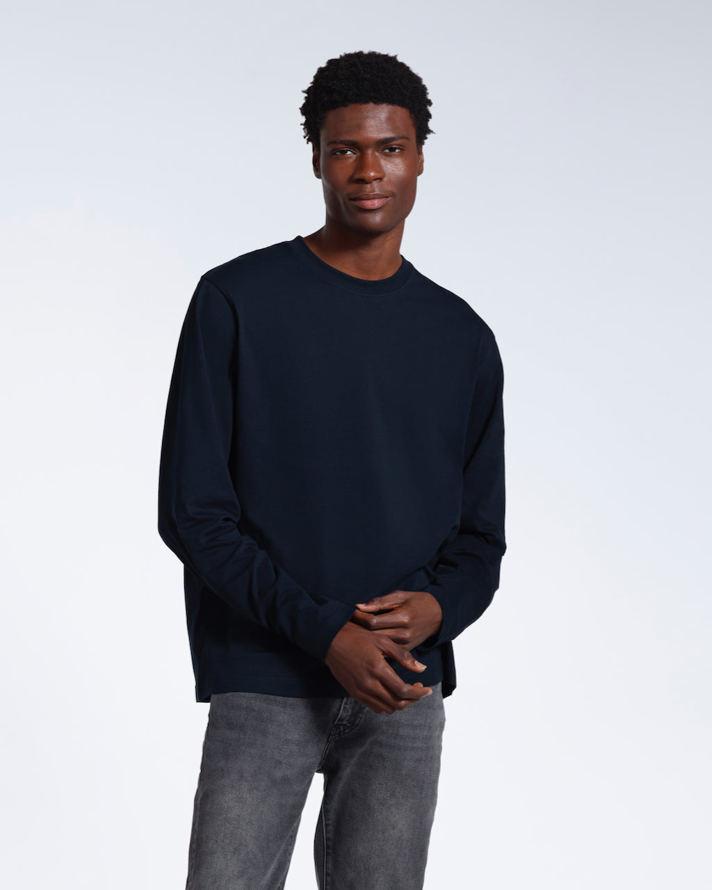 Oversized Long Sleeve Organic T-Shirt