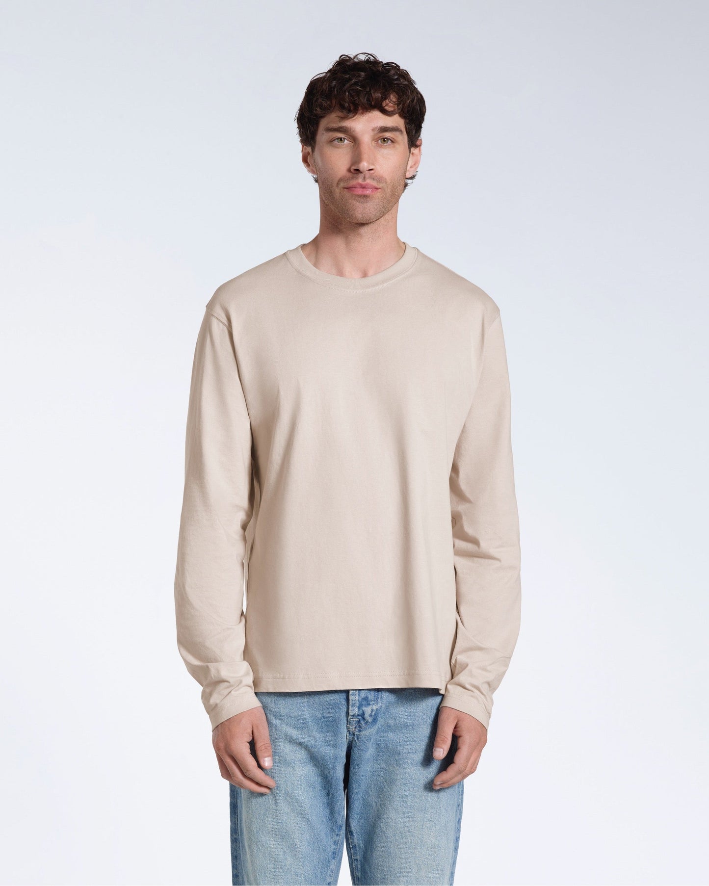 Oversized Long Sleeve Organic T-Shirt