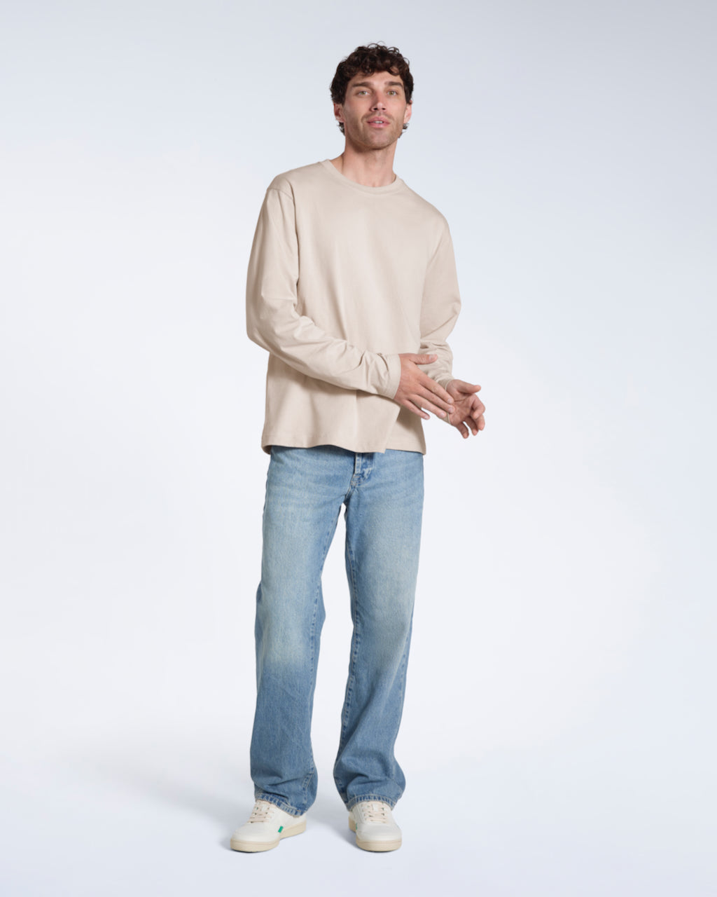 Oversized Long Sleeve Organic T-Shirt
