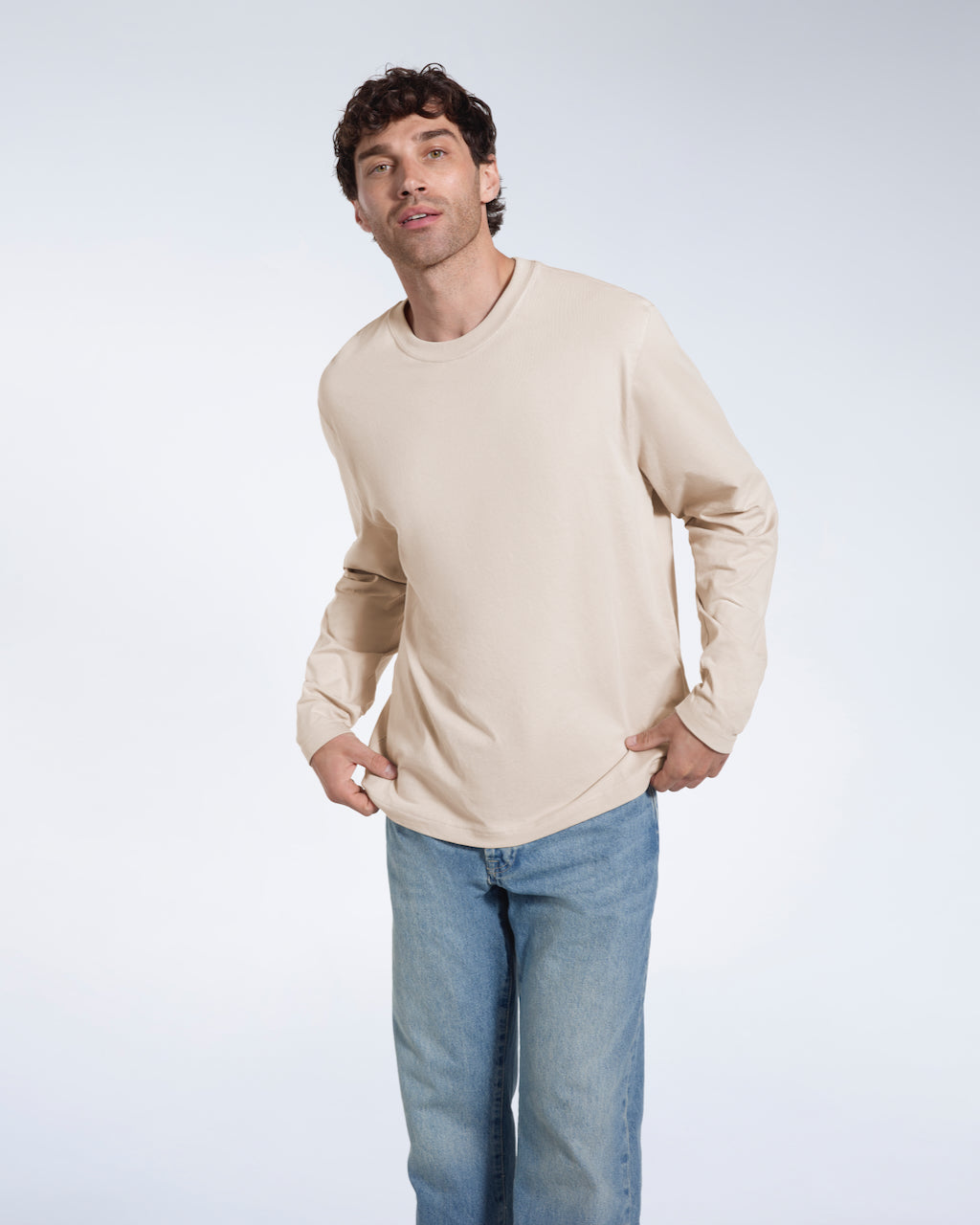 Oversized Long Sleeve Organic T-Shirt