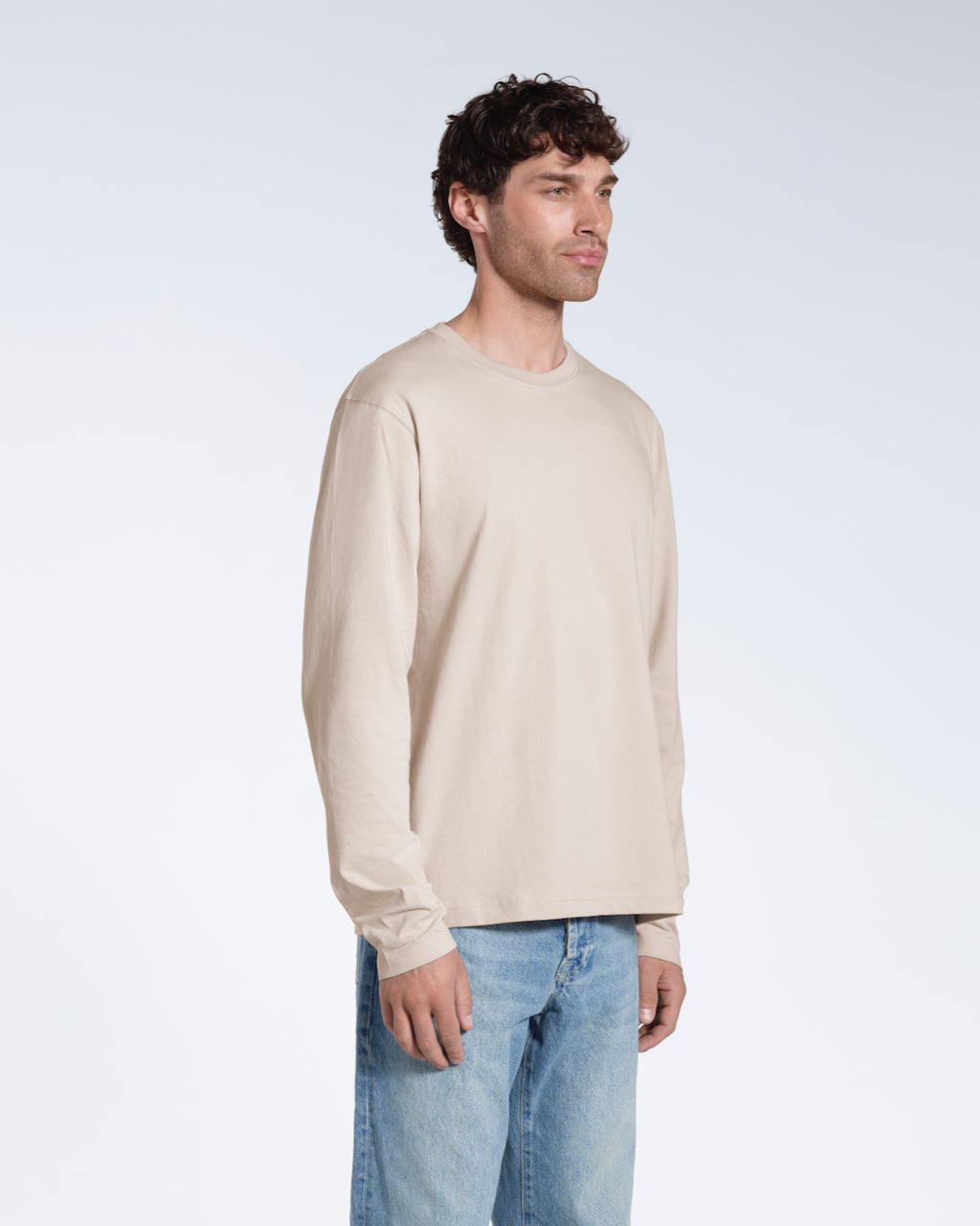 Oversized Long Sleeve Organic T-Shirt