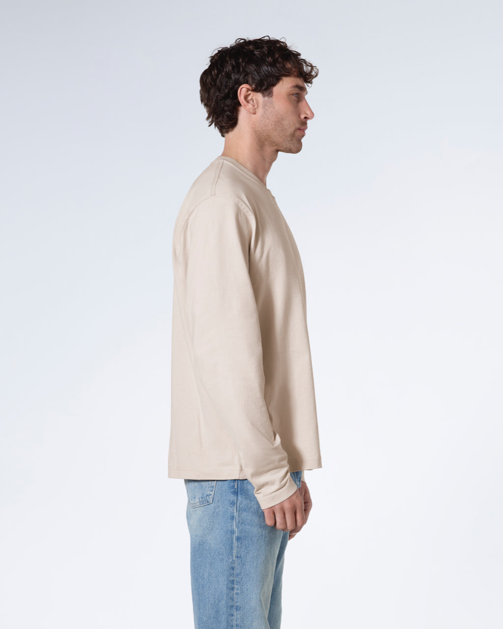 Oversized Long Sleeve Organic T-Shirt