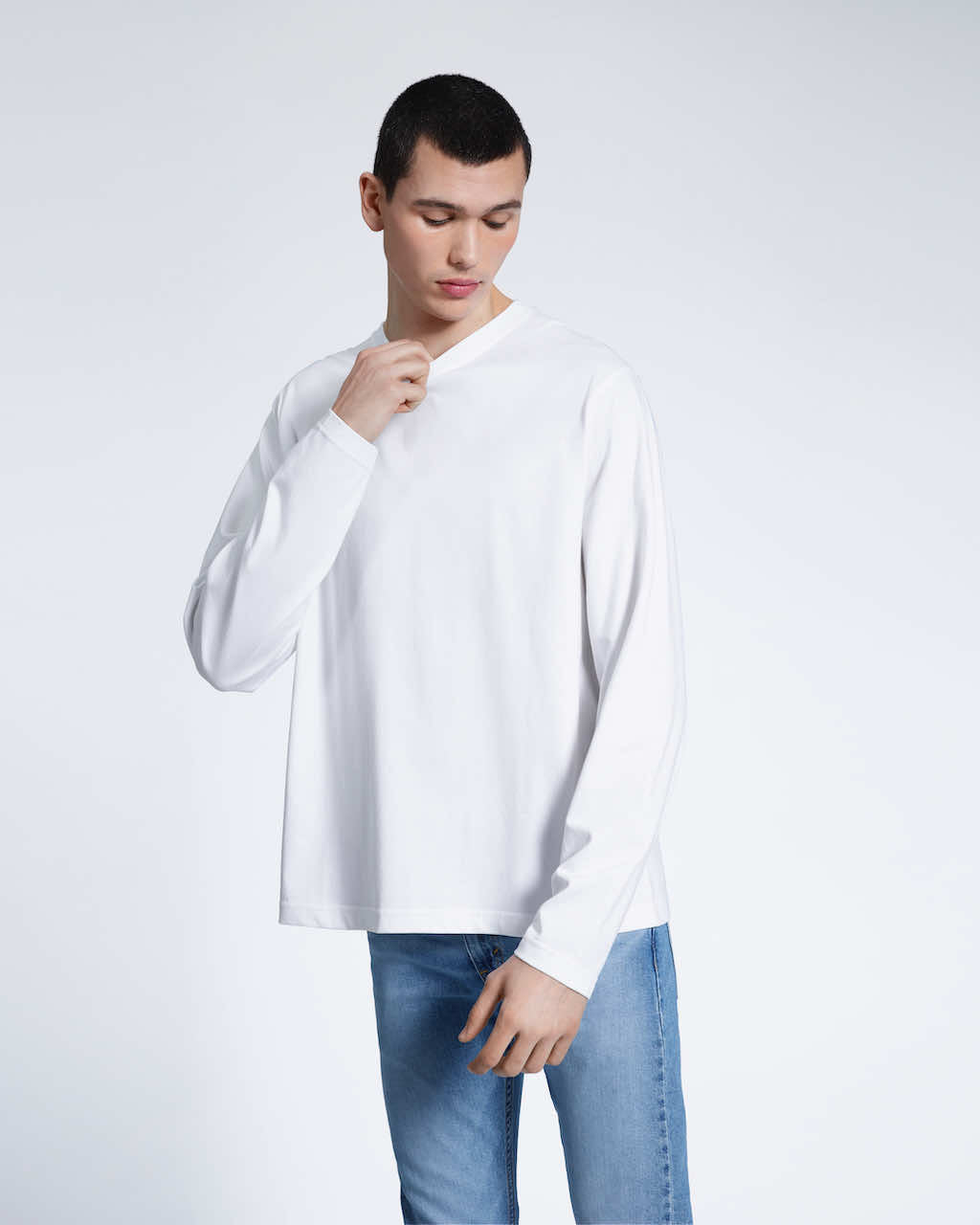 Oversized Long Sleeve Organic T-Shirt