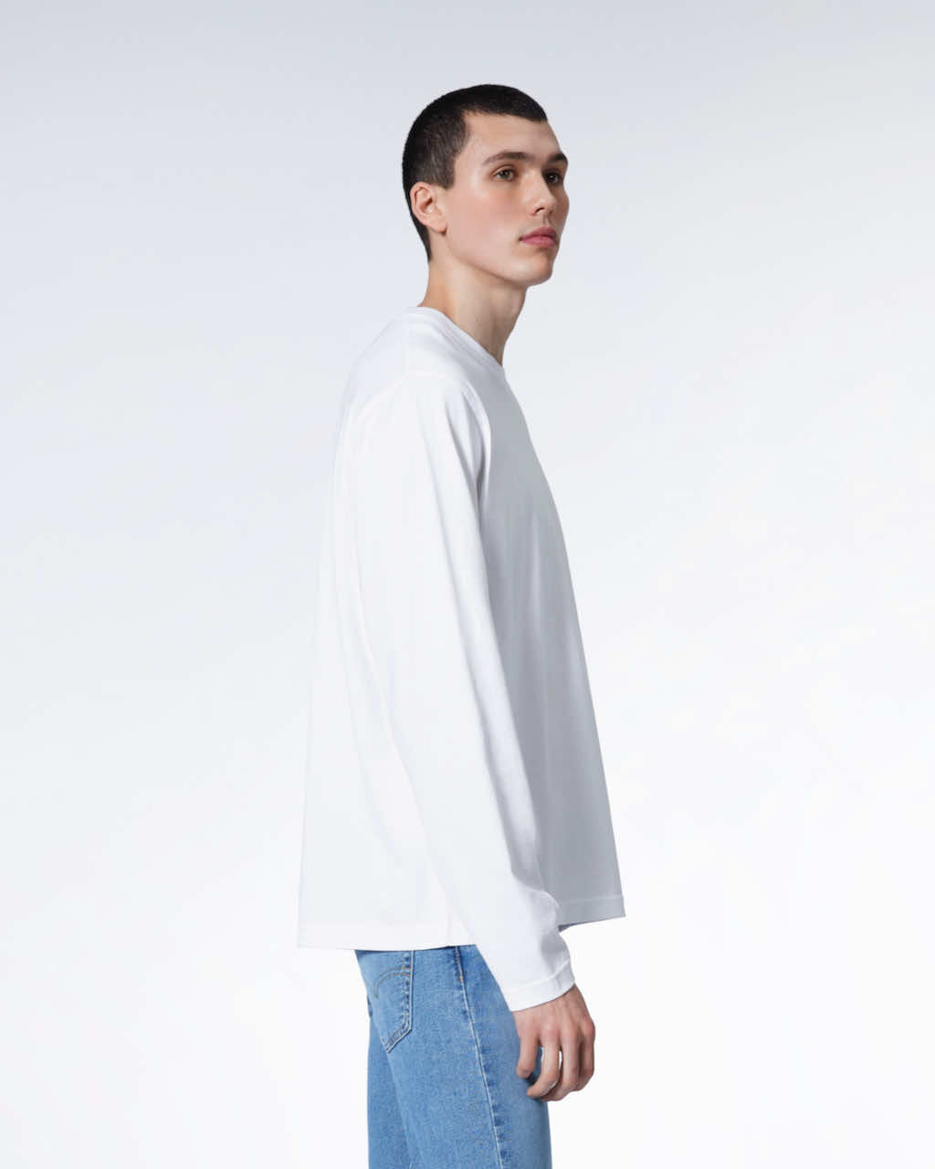 Oversized Long Sleeve Organic T-Shirt