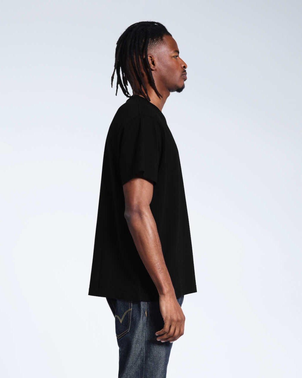 Oversized V-Neck Organic T-Shirt