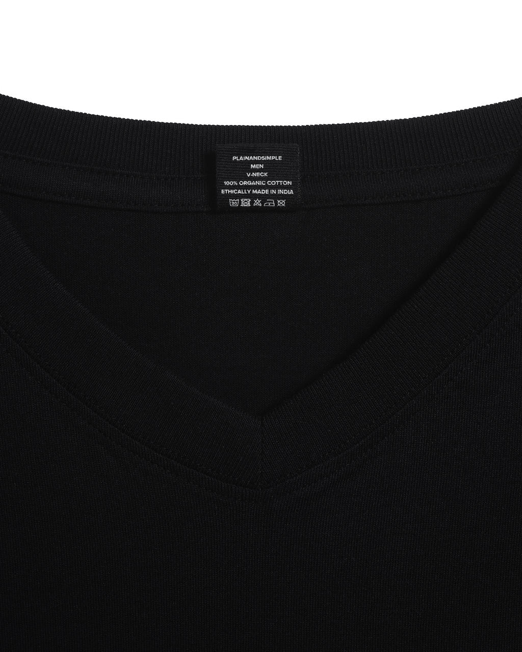 Oversized V-Neck Organic T-Shirt